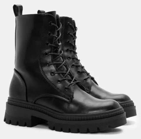 Αρβυλάκια με Τρακτερωτή Σόλα - Μαύρο