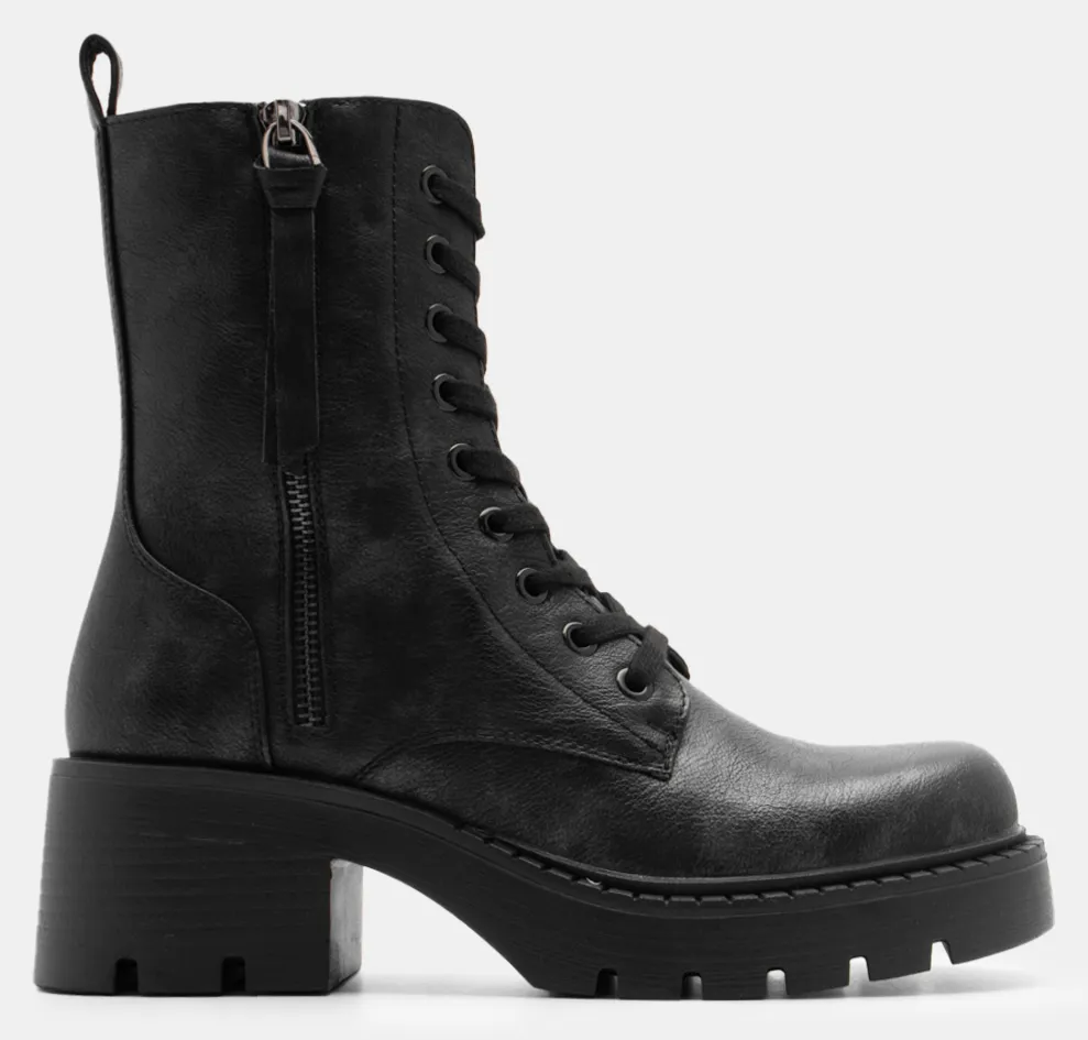 Αρβυλάκια με Διακοσμητικό Φερμουάρ - Μαύρο