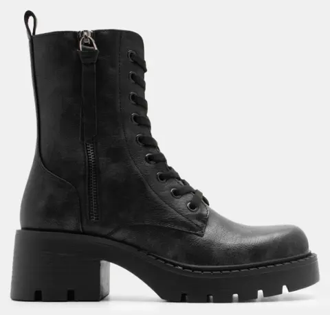 Αρβυλάκια με Διακοσμητικό Φερμουάρ - Μαύρο