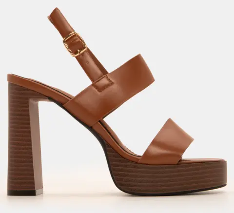 Πέδιλα με Διπλά Λουράκια - Κάμελ