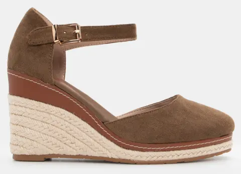 Πλατφόρμες Εσπαντρίγιες με Μπαρέτα - Χακί