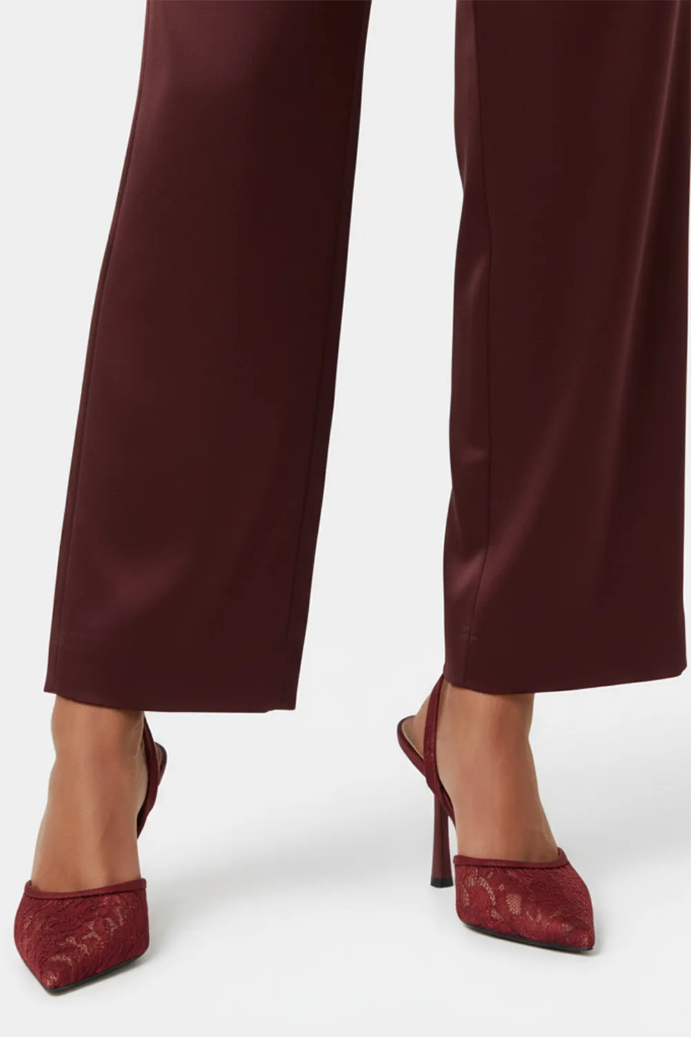 Γόβες με Δαντέλα - Μπορντό