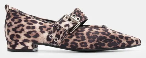 Γοβάκια με Διακοσμητικά Τρουκς - Animal Print