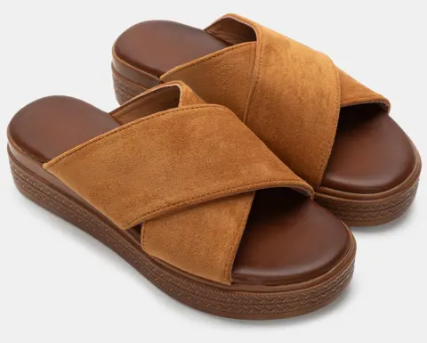 Πλατφόρμες με Χιαστί Λουράκια - Κάμελ