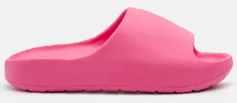 Παντόφλες Δίσολες Μονόχρωμες - Φούξια