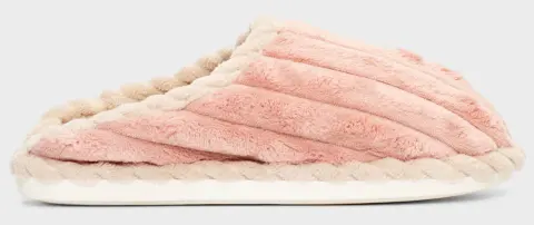 Παντόφλες Γούνινες - Ροζ