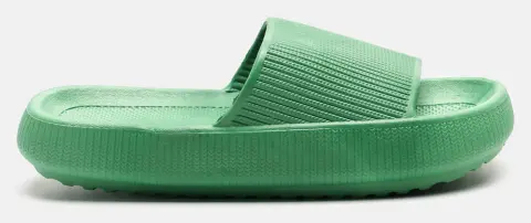 Παντόφλες Μονόχρωμες - Πράσινο