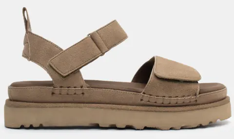 Σανδάλια Flatform με Λουράκια Scratch - Χακί