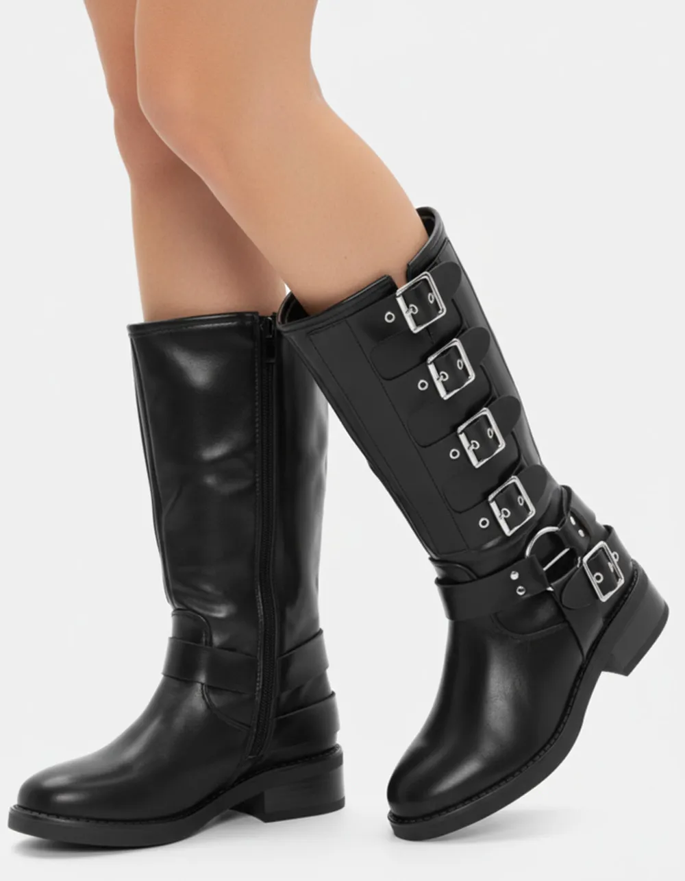 Μπο΄τες με Τόκες - Μαύρο