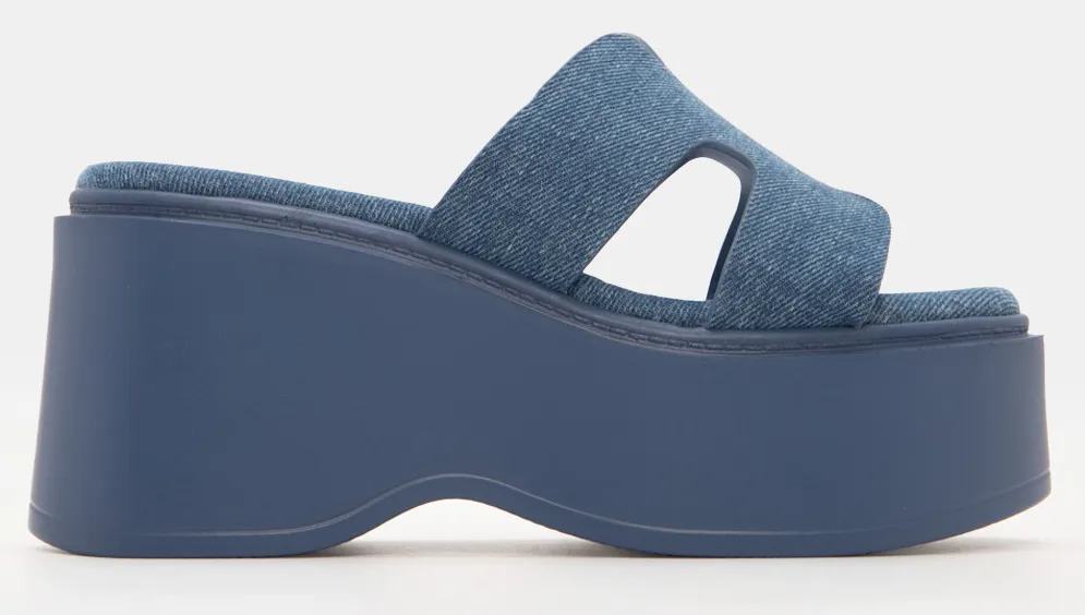 Πλατφόρμες με Φάσα - Denim