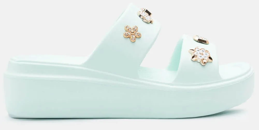 Παντόφλες με Πλατφόρμα & Διακοσμητικά με Strass - Βεραμάν