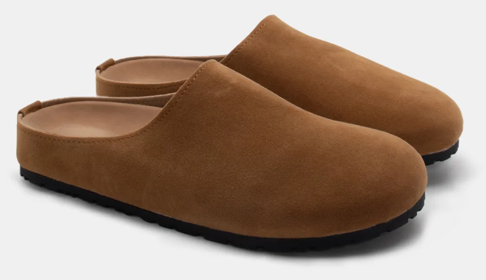 Clogs Σαμπό Μονόχρωμα - Κάμελ