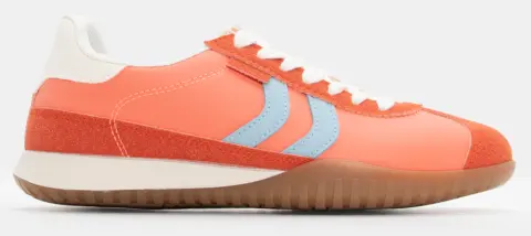 Sneakers σε Συνδυασμό Χρωμάτων - Πορτοκαλί