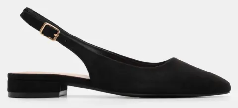 Γοβάκια με Τόκα - Μαύρο