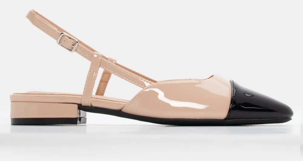 Γοβάκια Slingback - Μπεζ