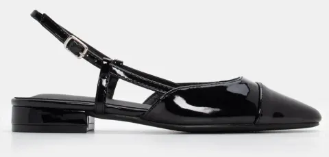 Γοβάκια Slingback - Μαύρο