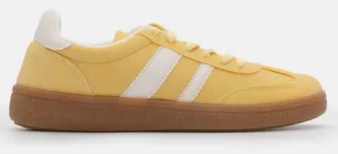 Sneakers σε Συνδυασμό Χρωμάτων - Κίτρινο