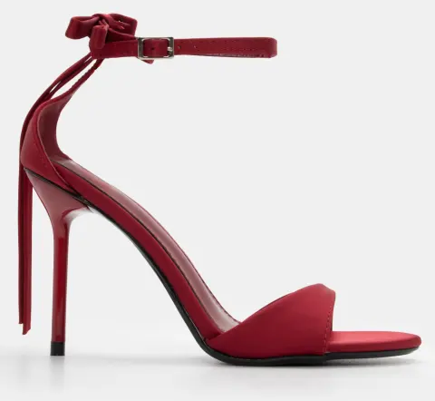 Πέδιλα με Μπαρέτα & Διακοσμητικό Φιόγκο - Μπορντό