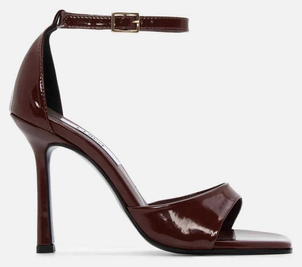 LUIGI DESIGN - Πέδιλα με Μπαρέτα - Καφέ Σκούρο