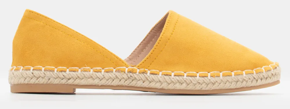 Εσπαντρίγιες με Ανοίγματα - Κίτρινο