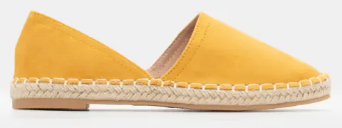 Εσπαντρίγιες με Ανοίγματα - Κίτρινο