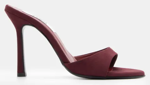 LUIGI DESIGN - Mules με Τακούνι - Μπορντό