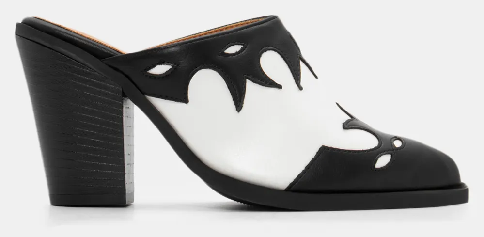 Clogs Westerm Μυτερά - Μαύρο