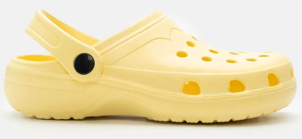 Παντόφλες Σαμπό - Κίτρινο