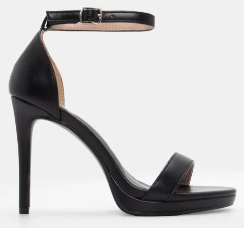 Πέδιλα με Φιάπα & Μπαρέτα - Μαύρο