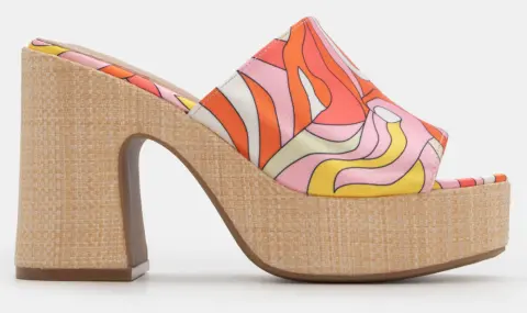 Πλατφόρμες με Φαρδιά Φάσα - Πολύχρωμο