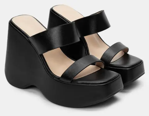 Πλατφόρμες με Διπλή Φάσα - Μαύρο