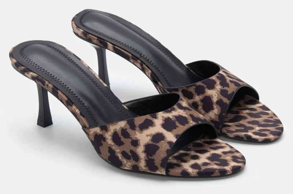 Mules Μονόχρωμα - Animal Print