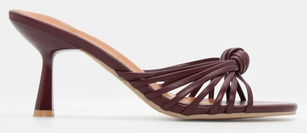 Mules με Σχέδιο Κόμπο - Μπορντό