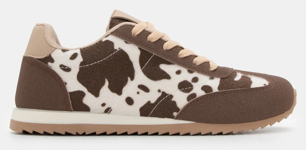 Sneakers Flat - Καφέ