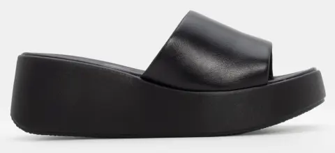 Πλατφόρμες με Φαρδιά Φάσα - Μαύρο