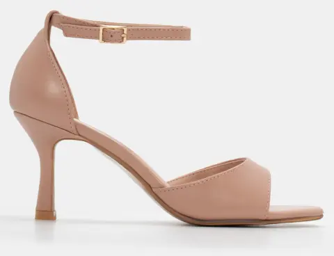 Πέδιλα με Μπαρέτα - Nude