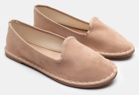 Μπαλαρίνες Μονόχρωμες - Μπεζ-Σκούρο