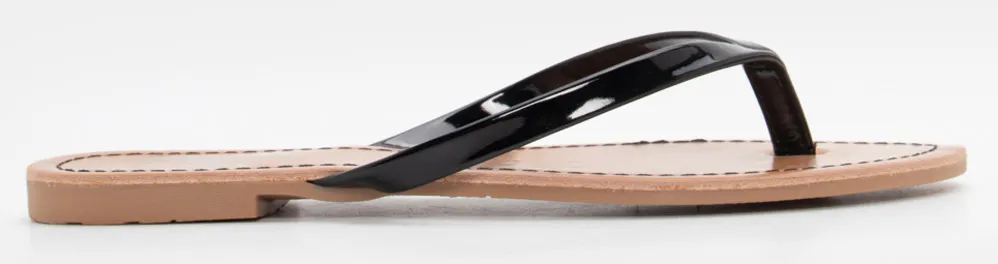 Flat Σανδάλια - Μαύρο