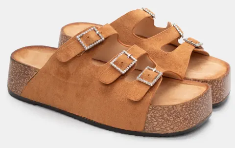 Πλατφόρμες με Strass - Κάμελ