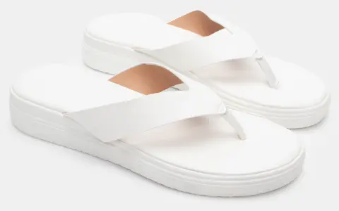Σανδάλια Flatform - Λευκό