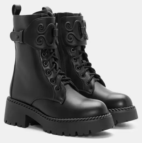 Αρβυλάκια με Διακοσμητικό Λουράκι - Μαύρο