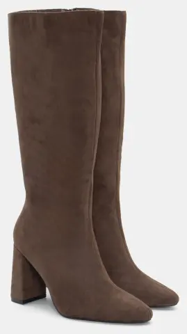 Μπότες Μυτερές Μονόχρωμες - Χακί