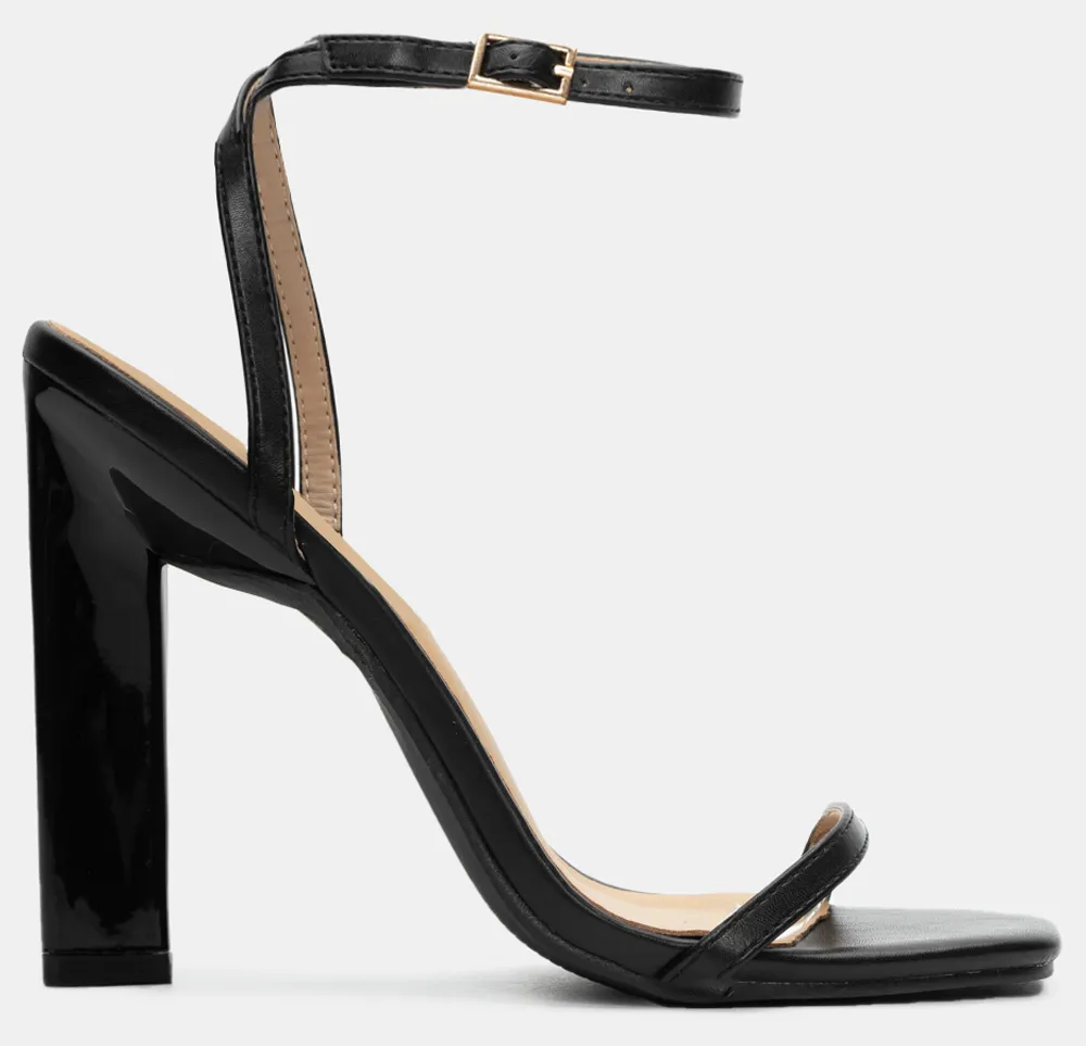 Πέδιλα με Χιαστί Μπαρέτα - Μαύρο