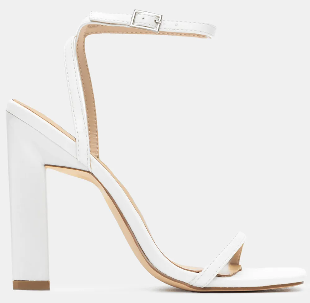 Πέδιλα με Χιαστί Μπαρέτα - Λευκό