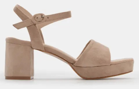 Πέδιλα με Μπαρέτα - Μπεζ