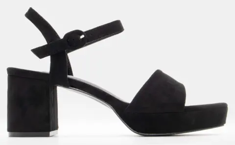 Πέδιλα με Μπαρέτα - Μαύρο