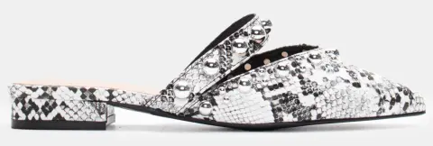 Mules Μυτερά με Τρουκς - Φίδι