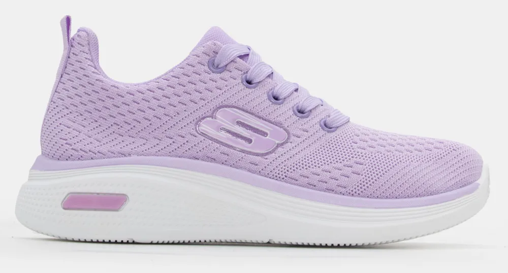 Sneakers με Δίχτυ - Λιλά