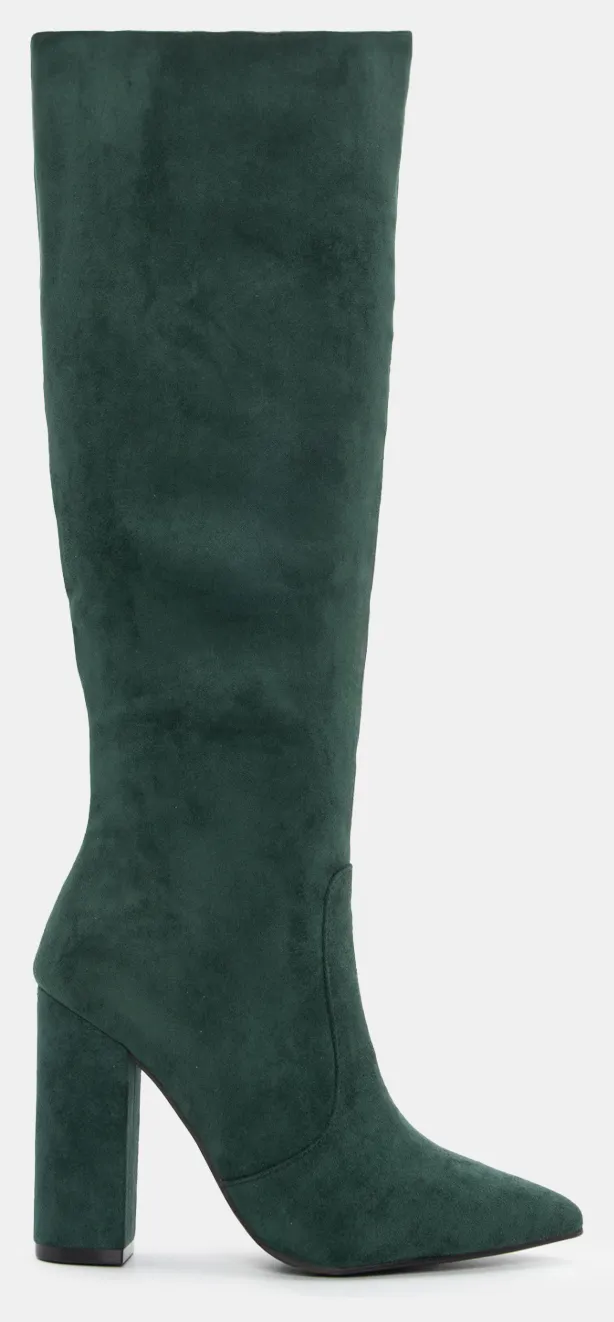 Μπότες Μυτερές με Τακούνι - Κυπαρισσί