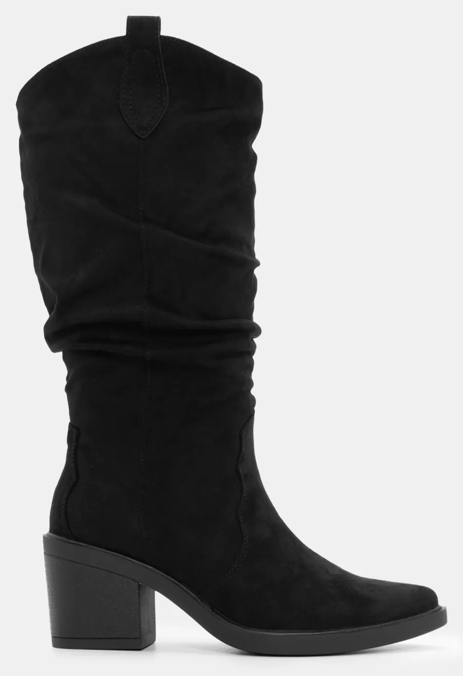 Μπότες Cowboy Μυτερές - Μαύρο